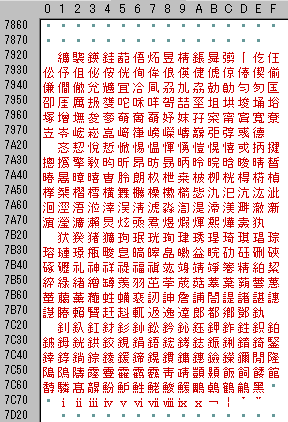 NEC補助漢字